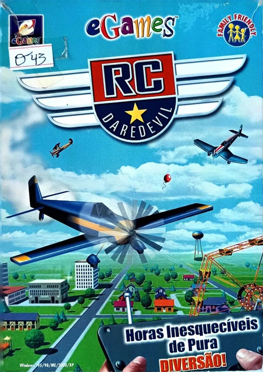 Cd De Jogo Rc Daredevil Pilote Uma Aeronave O43