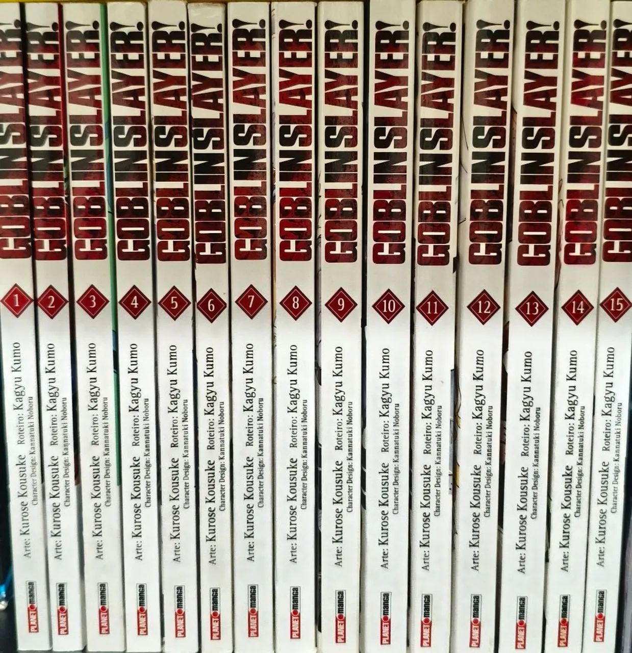 manga Goblinslayer 1 ao 15