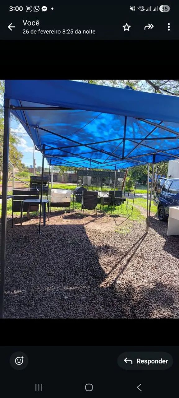 Tenda 3x3 articulada  - Foto 5