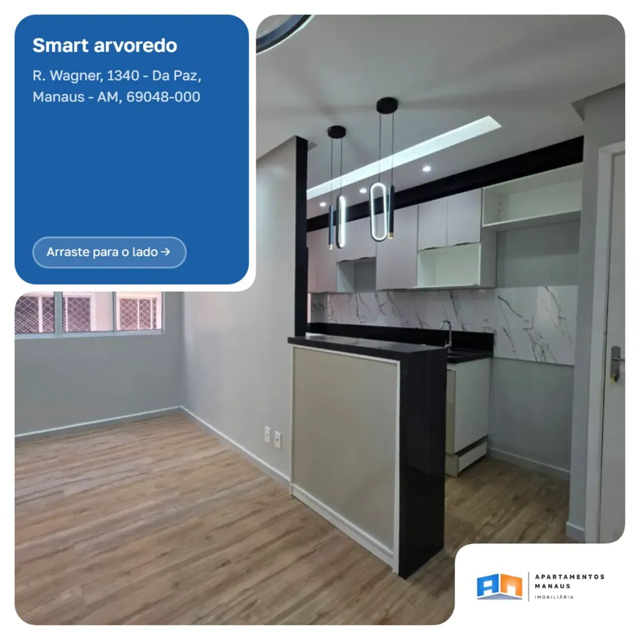 Smart Arvoredo - 2 Quartos - Da Paz - Foto 3