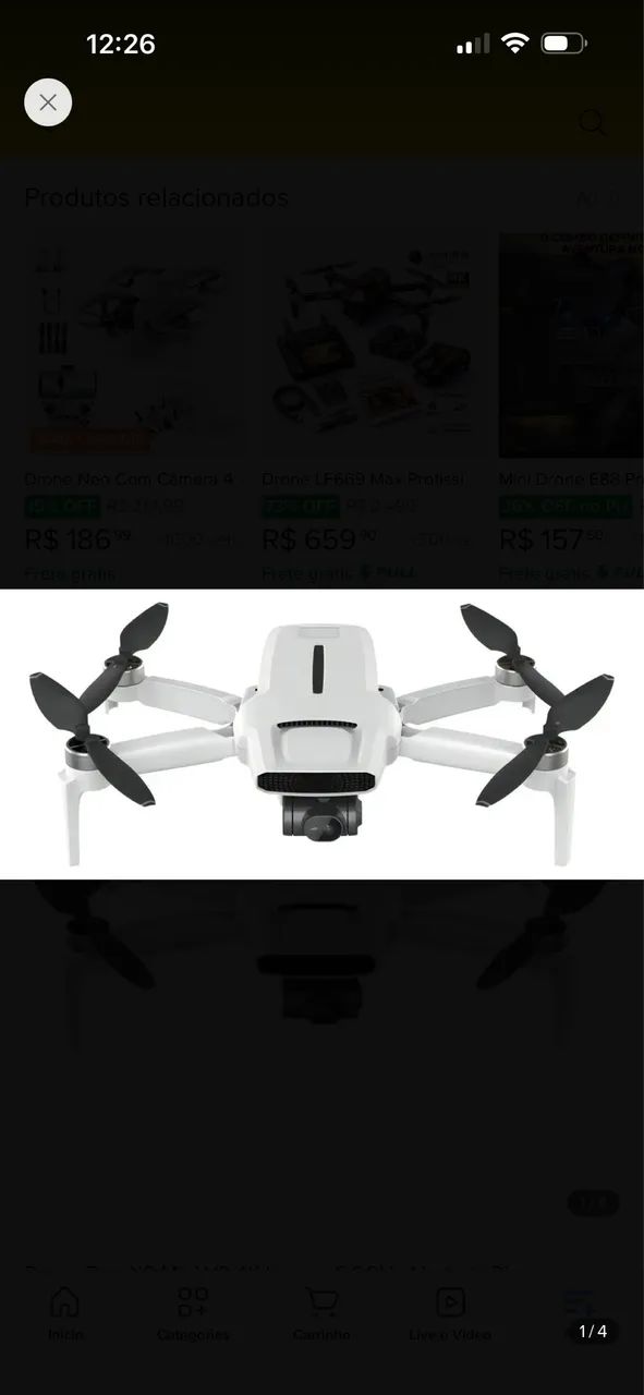 Drone fimini x8 v2 4k 