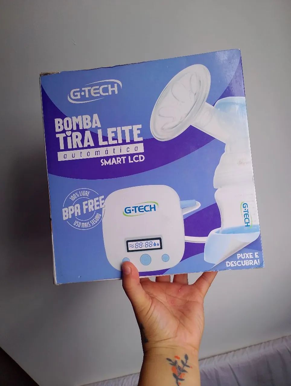 Bomba tira leite automática