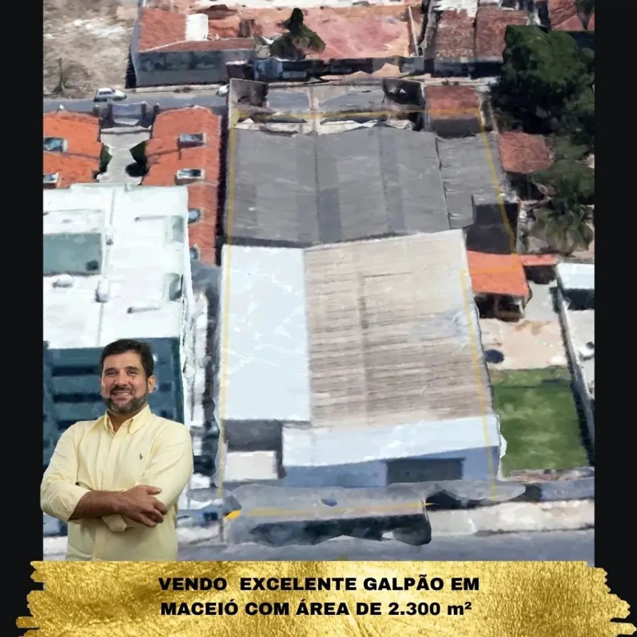 VENDO EXCELENTE GALPÃO COM ÁREA DE 2.300 M² EM MACEIÓ.