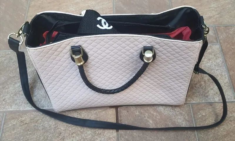 Kit bolsa e carteira de mão chanel - Foto 3