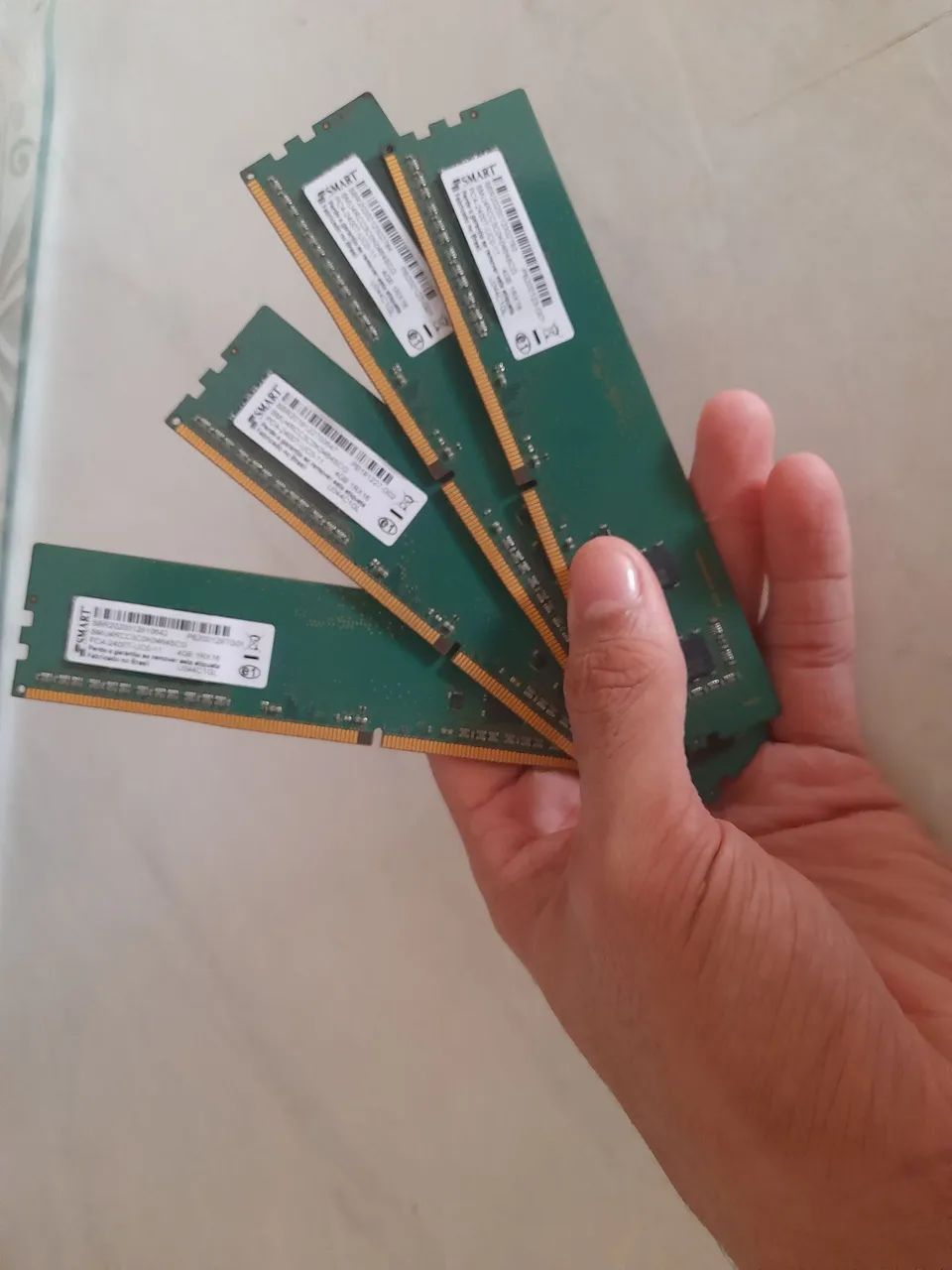 Memória RAM ddr4 4GB 4x4 - Foto 2