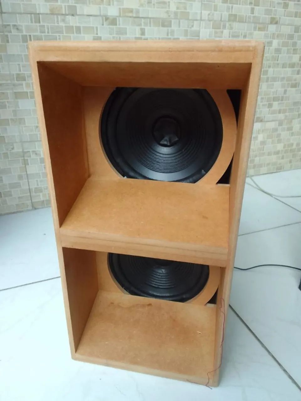 Caixa de som 5 vias amplificada 8 polegadas  - Foto 2