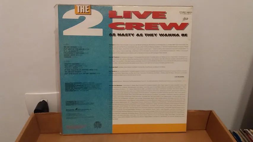 LP - 2 Live Crew - As Nasty As They Wanna Be - Foto 2