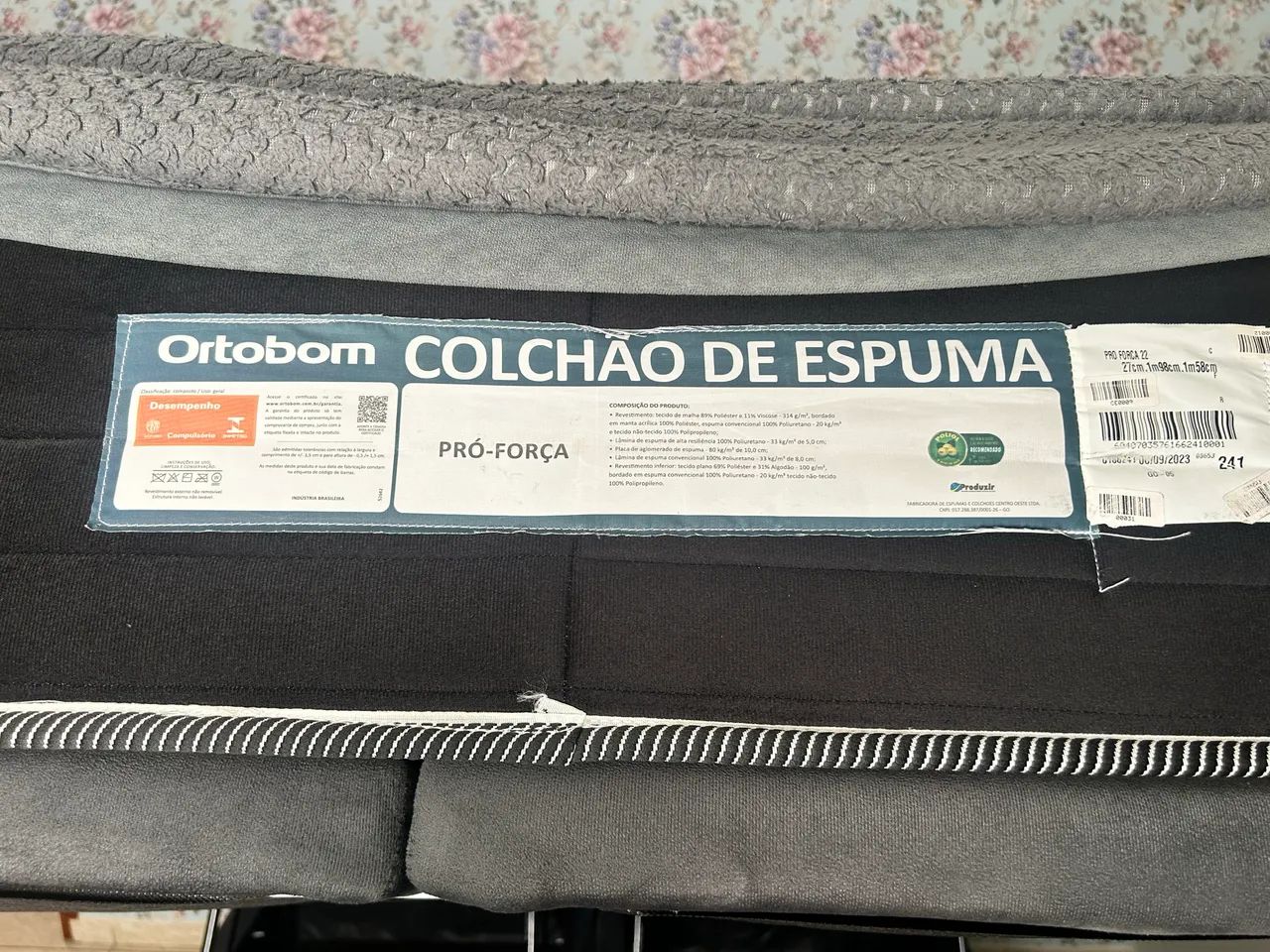 Cama box baú + colchão- Ortobom - Foto 3