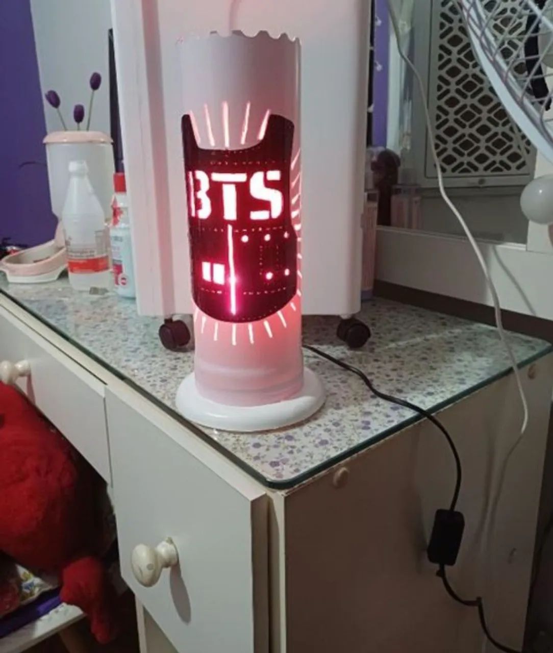 Abajur artesanal Bts - Foto 2