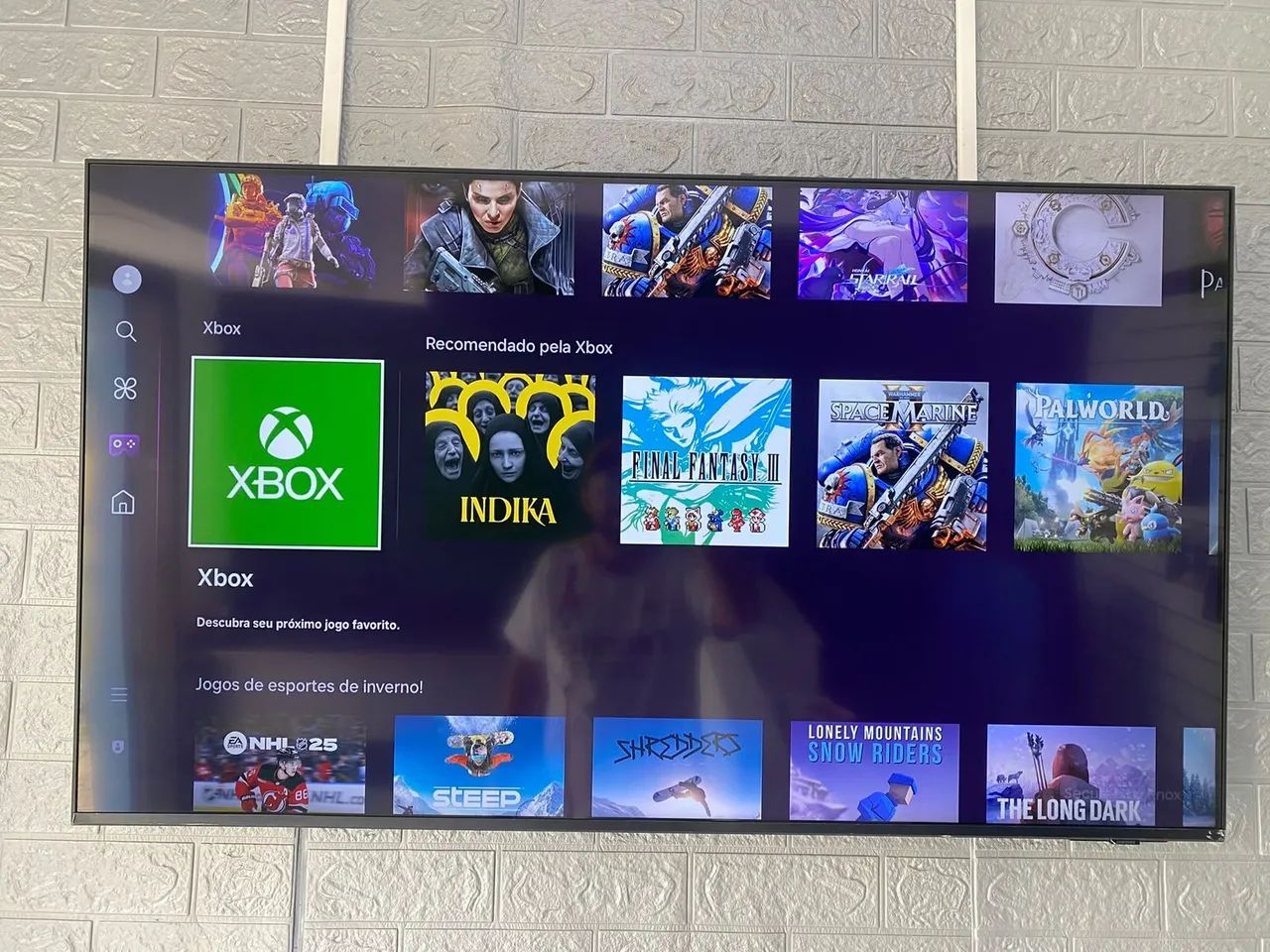 Smart tv Samsung com Xbox integrado 65 polegadas  - Foto 3
