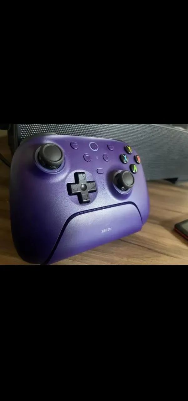 Controle 8bitdo Ultimate 2 Roxo - Foto 3