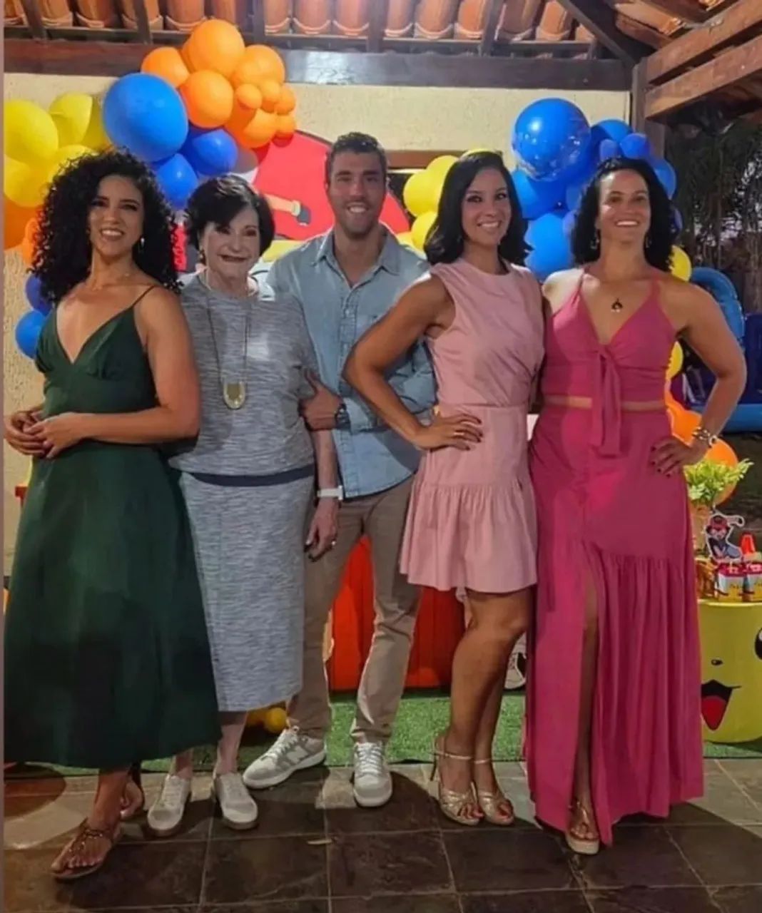 Vestido rosa casual 