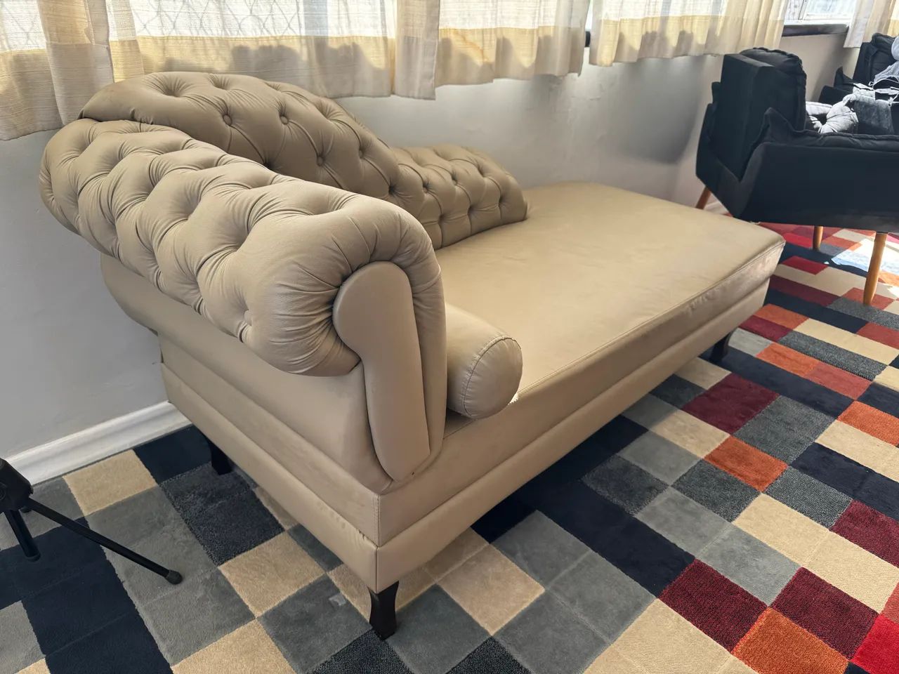 Chaise divã sofá - Chesterfield - Foto 2