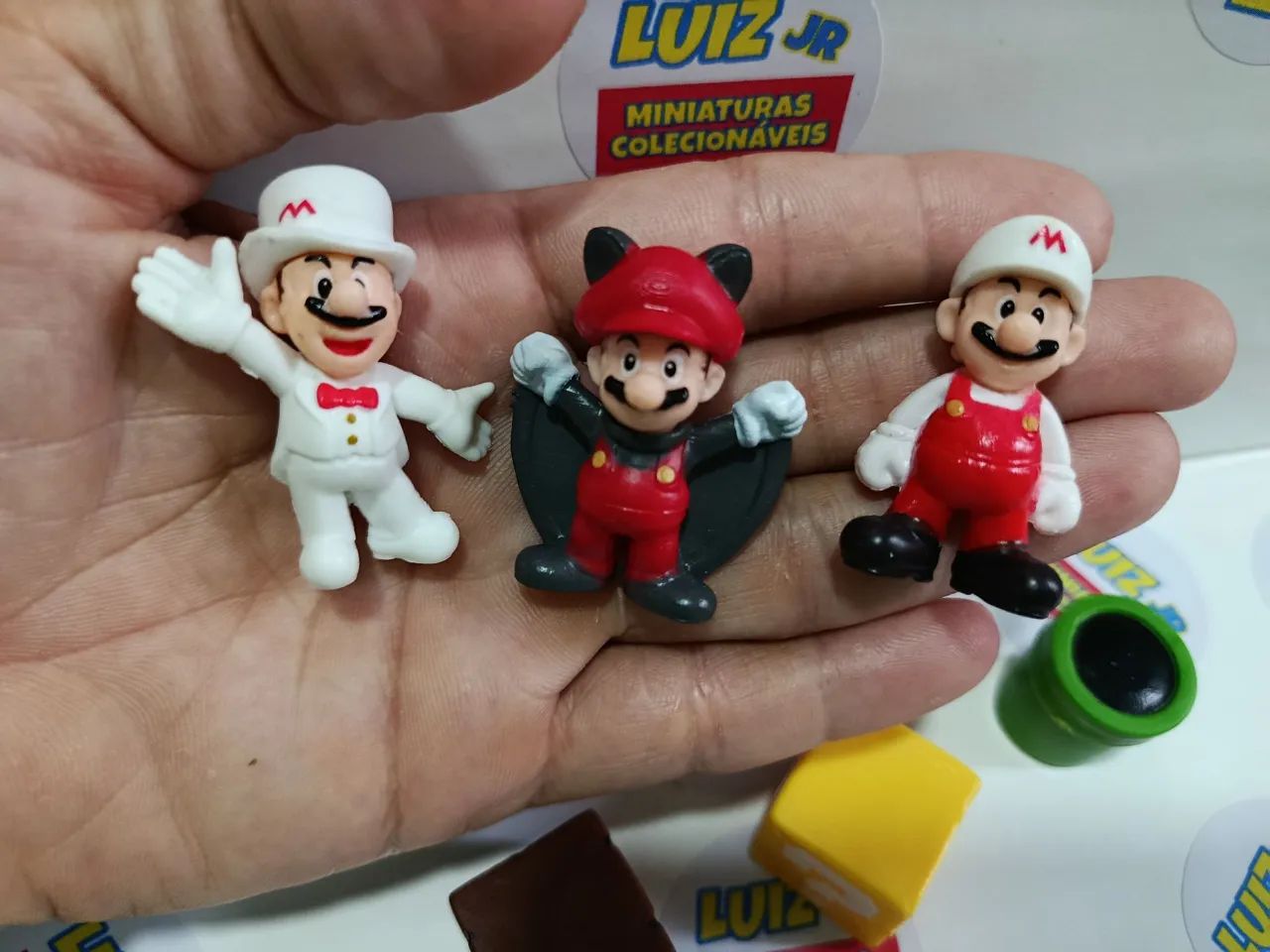Mario world - lote com 3 miniaturas - Foto 4