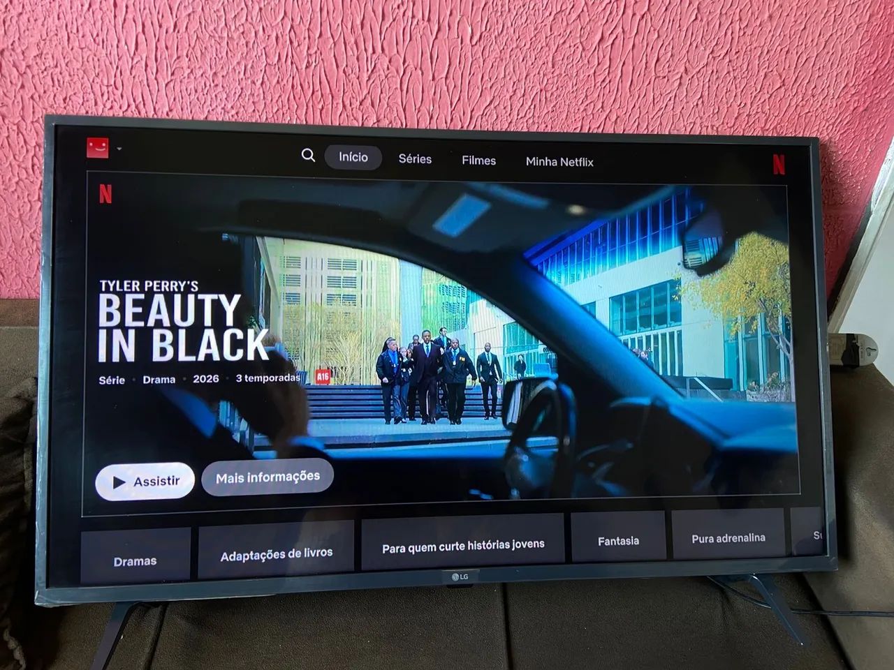 SMART TV LG 43 POL semi nova