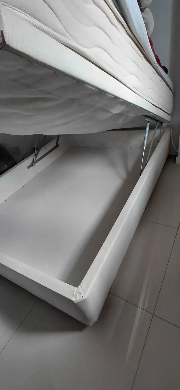 Cama Box Casal Baú e Colchão  - Foto 3