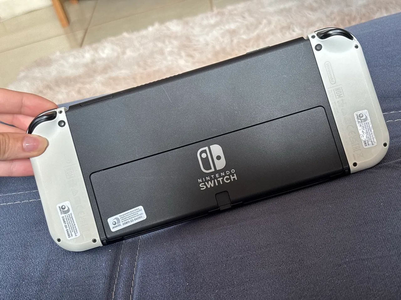 Nintendo Switch OLED Branco + 4 Joy-Cons + SD 256GB (Sem Drift) - Foto 5
