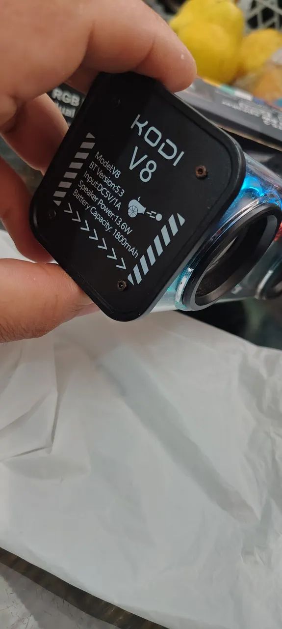 caixa de som bluetooth muito boa qualidade o som  - Foto 4