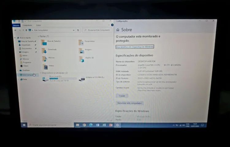 ? VENDO NOTEBOOK DELL COM SSD (Leia tudo) ? ? - Foto 2
