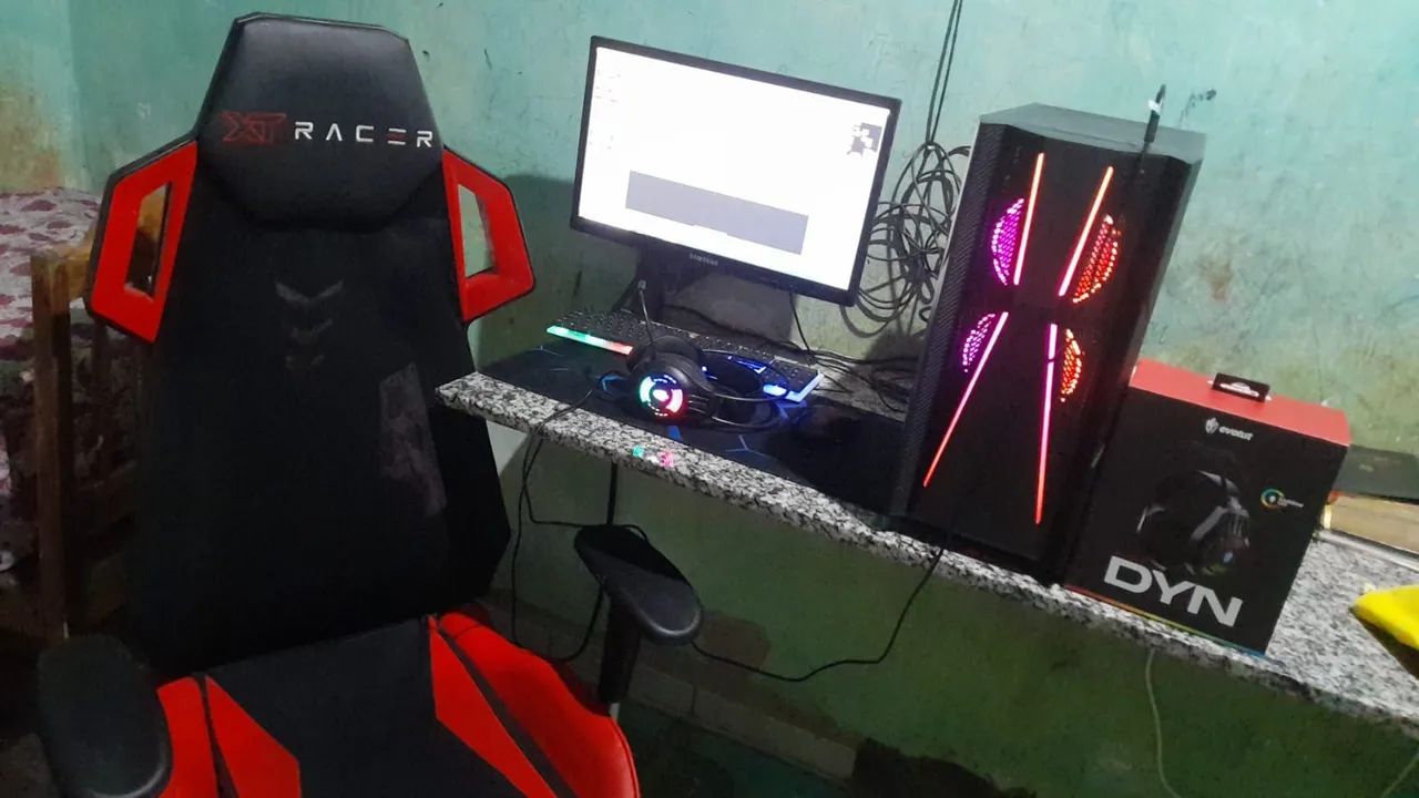 Computador gamer completo com cadeira gamer - Foto 2