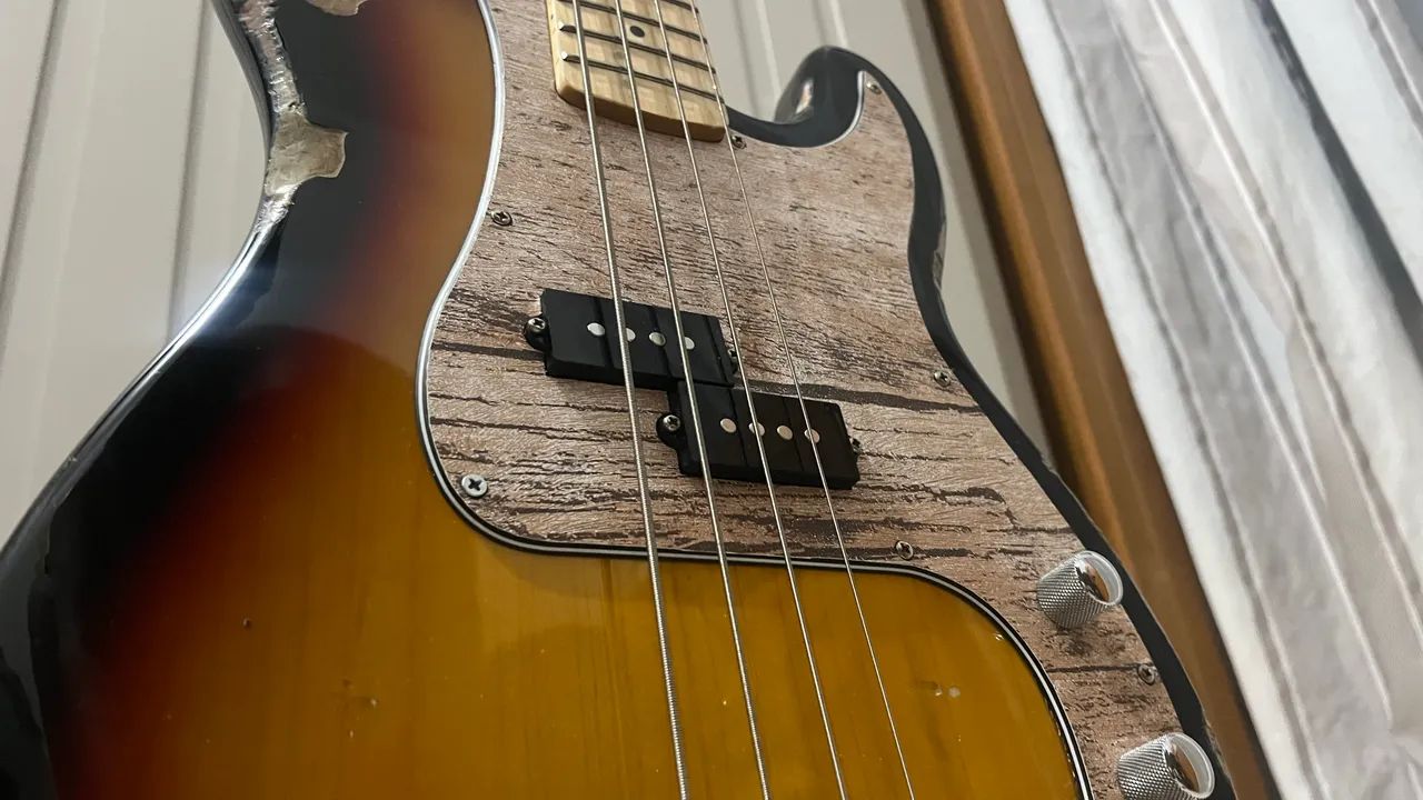 Contra baixo precision sx relic - Foto 4