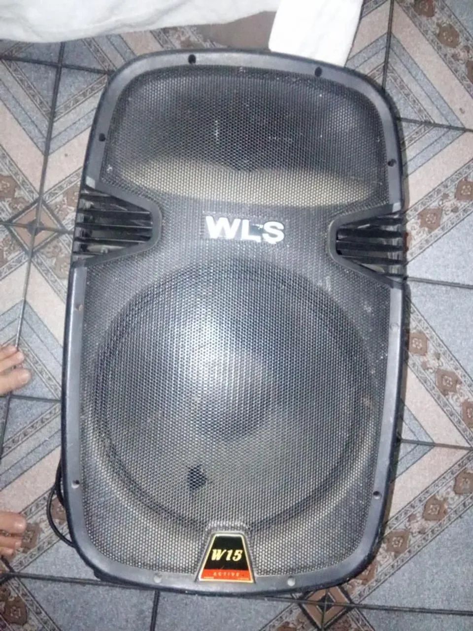 Caixa de som profissional WLS W15 ATIVA 