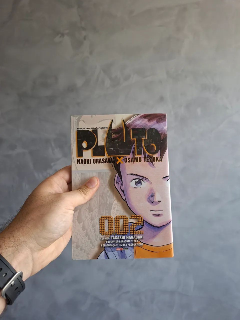 Mangá "Pluto" - Urasawa Naoki (Vol.1, 2 e 3) - Foto 3