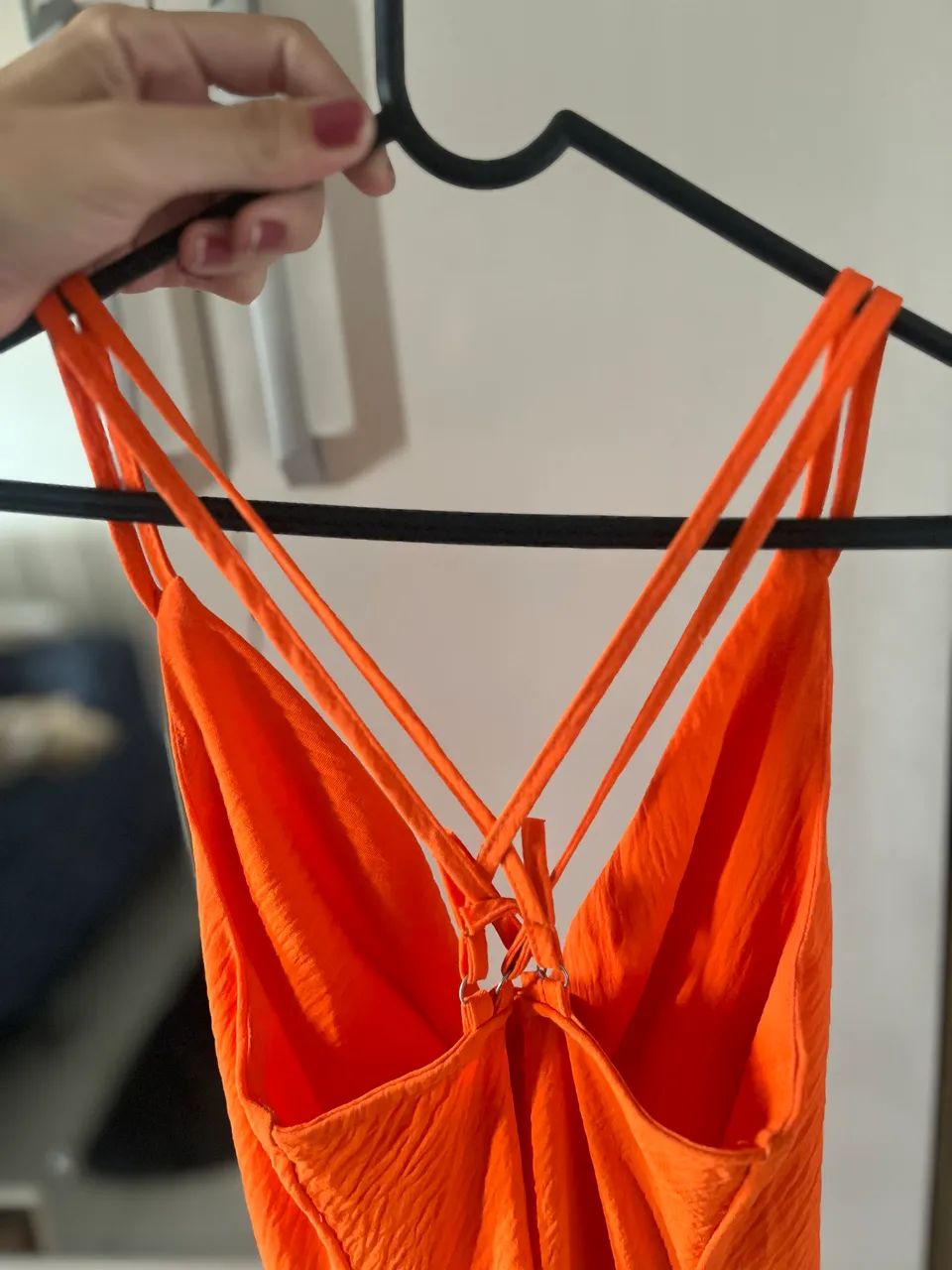 Vestido Laranja Neon