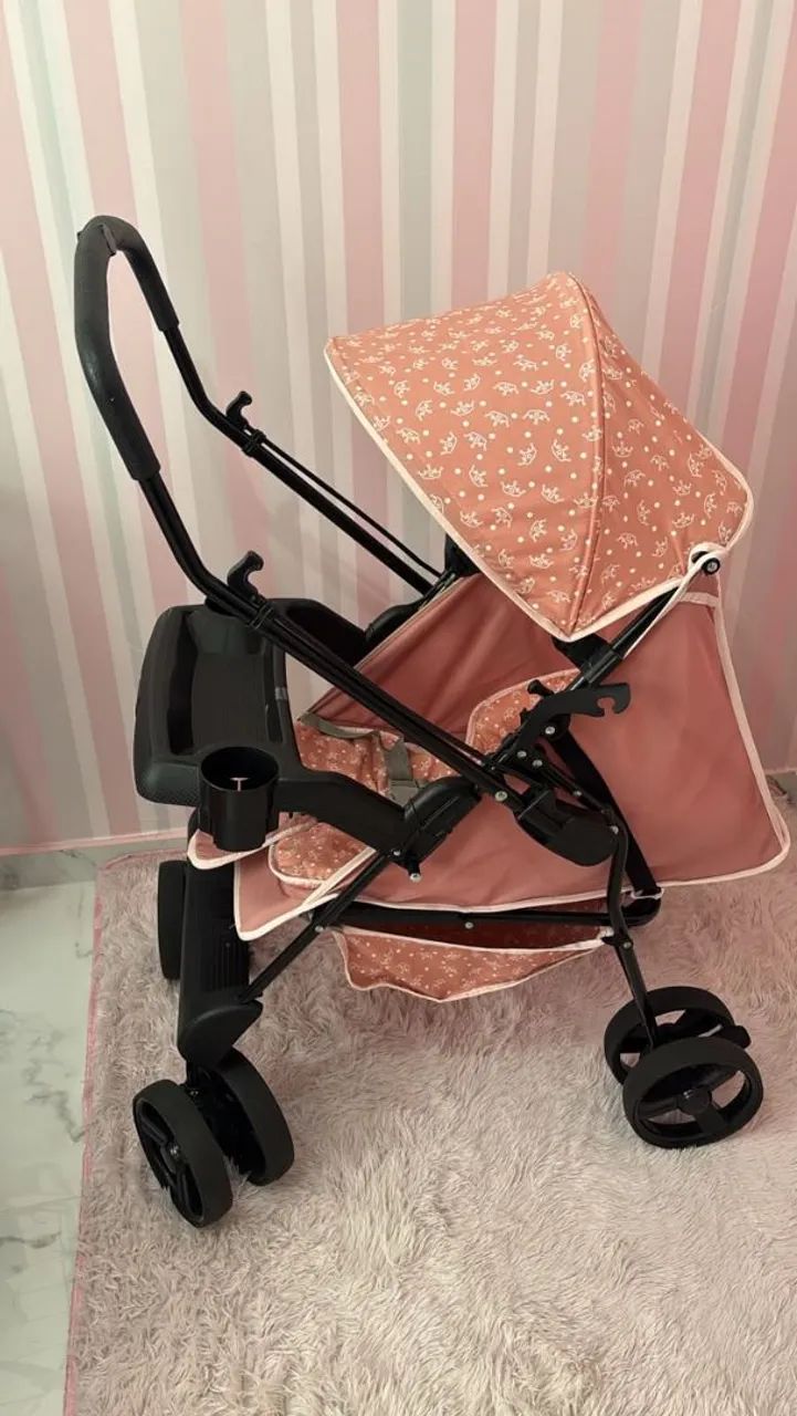 Carrinho e bebê conforto 