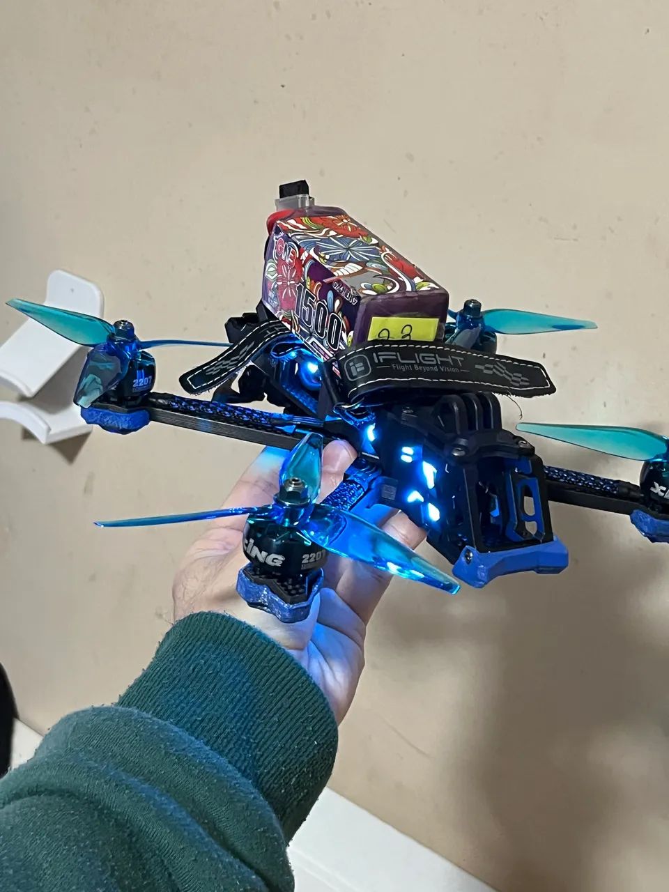 Drone FPV 5? iFlight evoque 5x - Zero Voo - Praticamente Novo - Foto 4