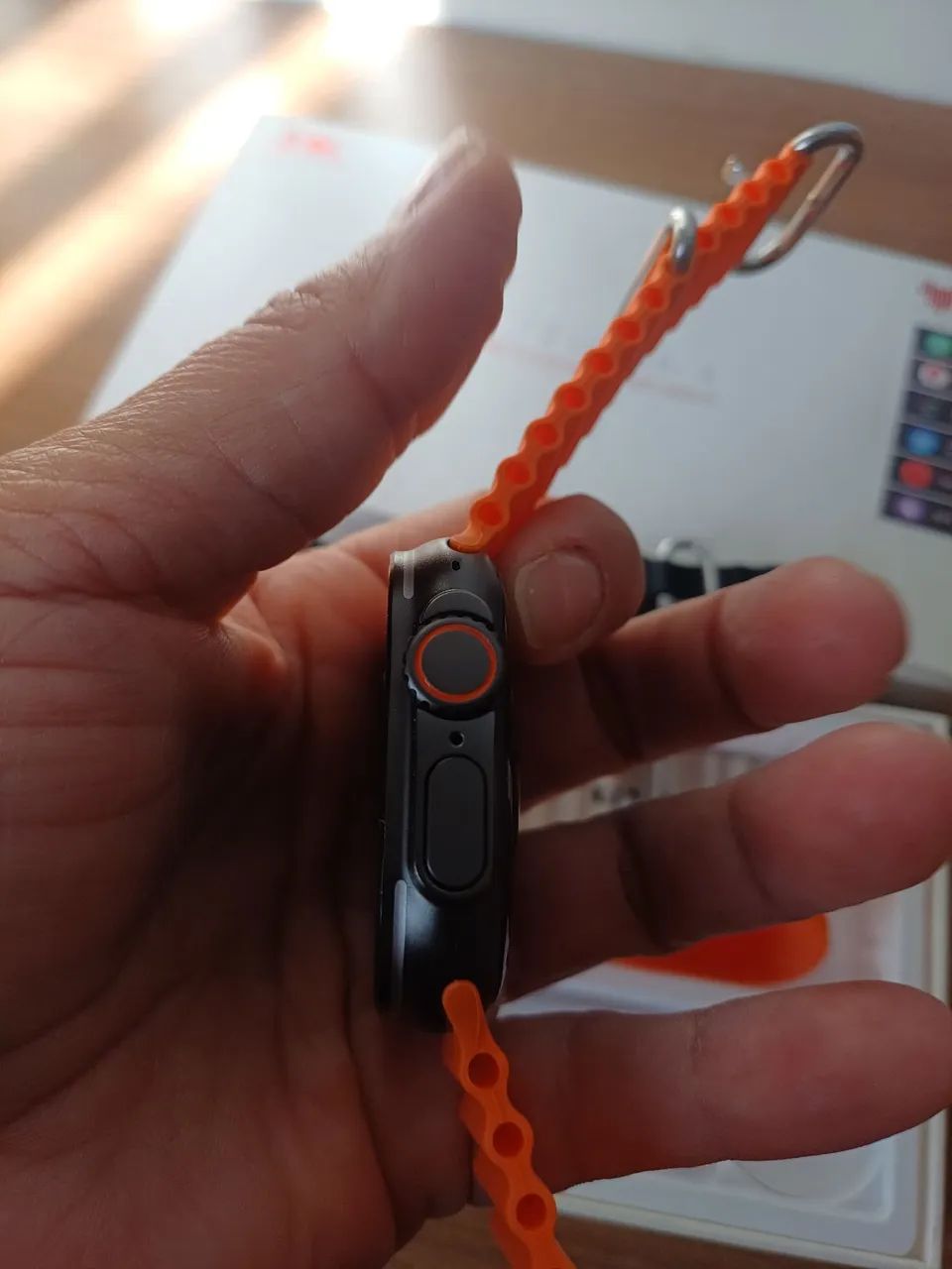 Smartwatch HK 10 ultra preto  - Foto 2