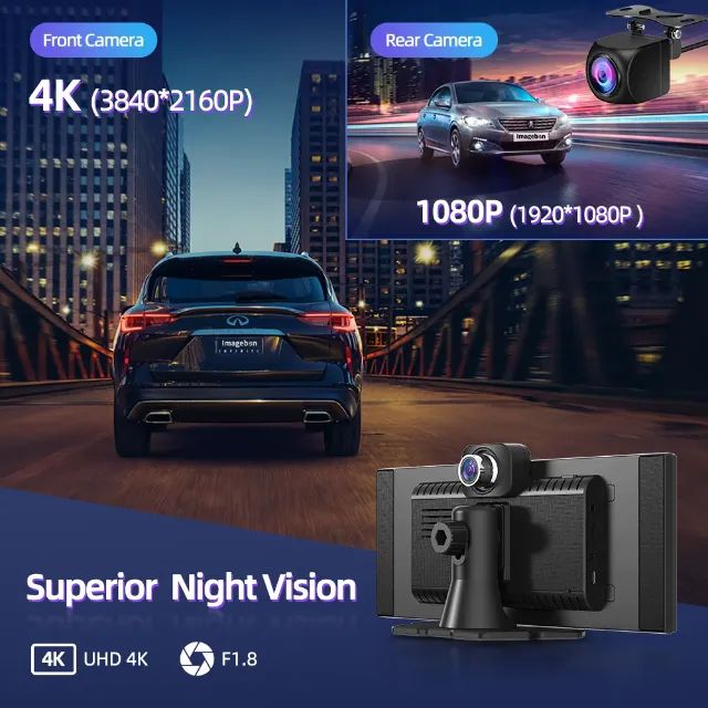 Dash Cam H70 Pro 11.4" 4K ADAS  - Foto 2