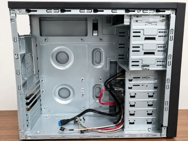 Gabinete WiseCase ATX preto - Foto 3