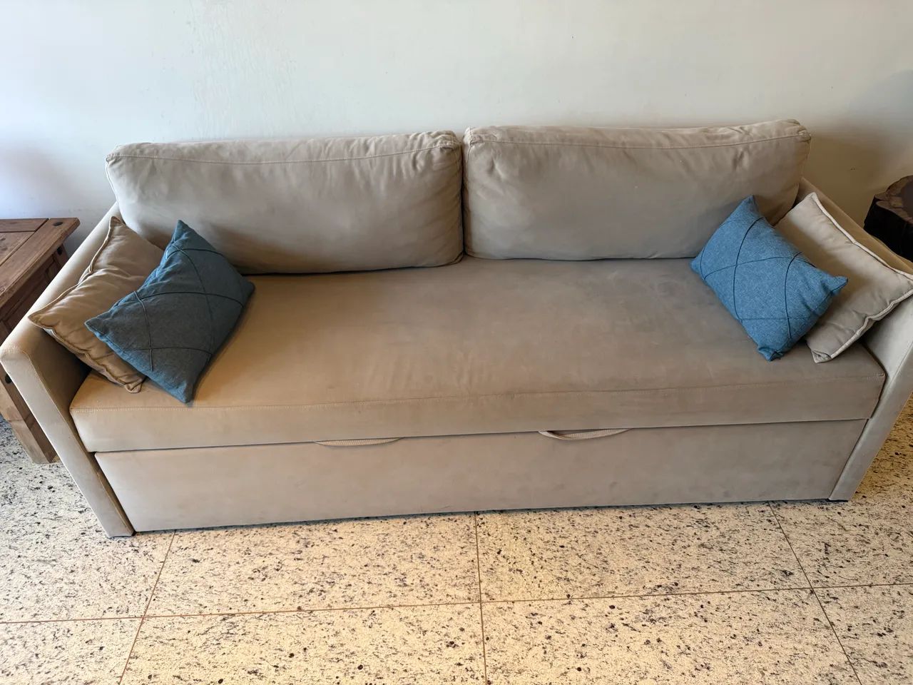 Lindo Sofá Cama Casal - Foto 2