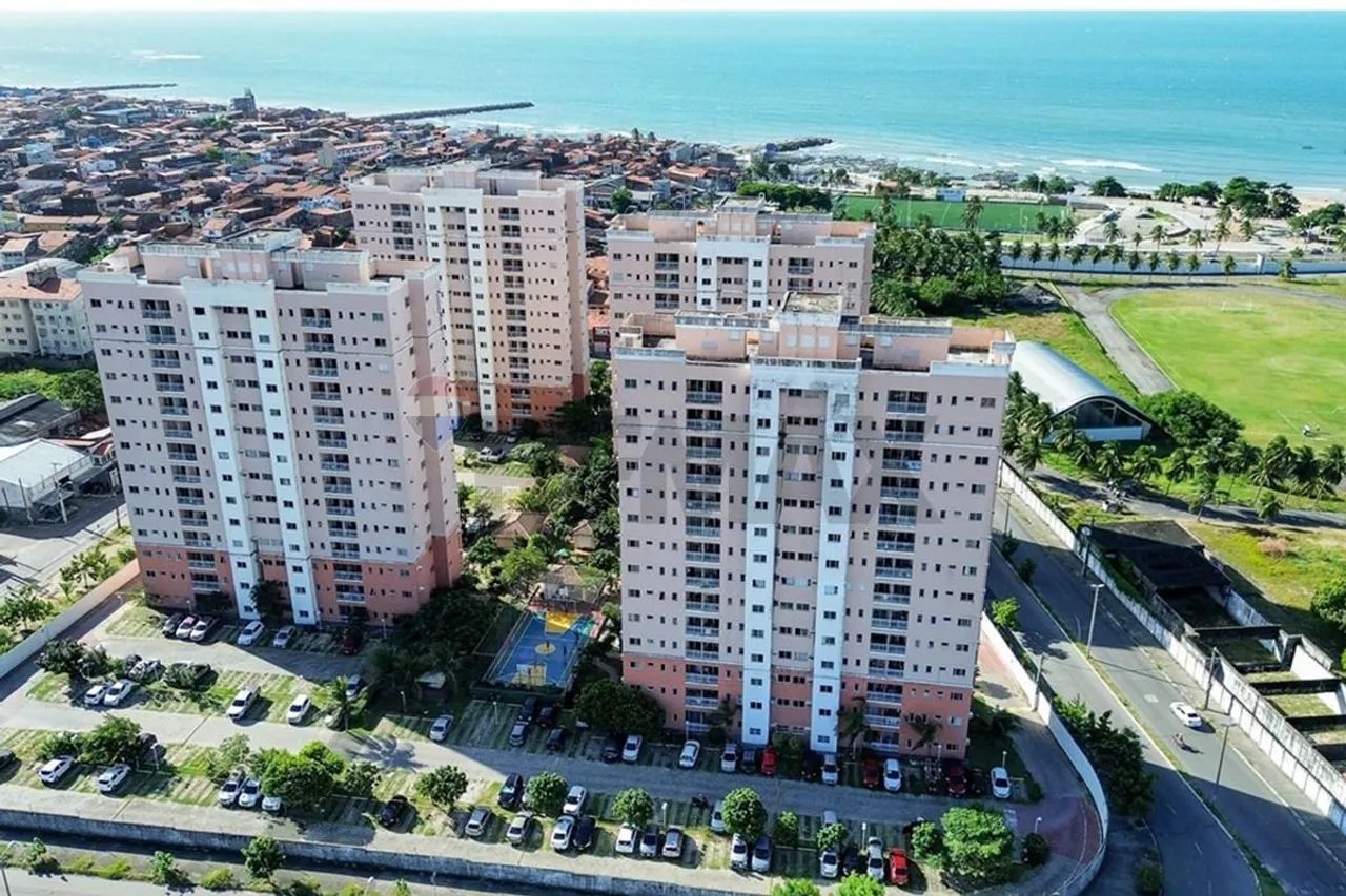 Cond. Navegantes - apto 48m², 2 quartos, lazer completo