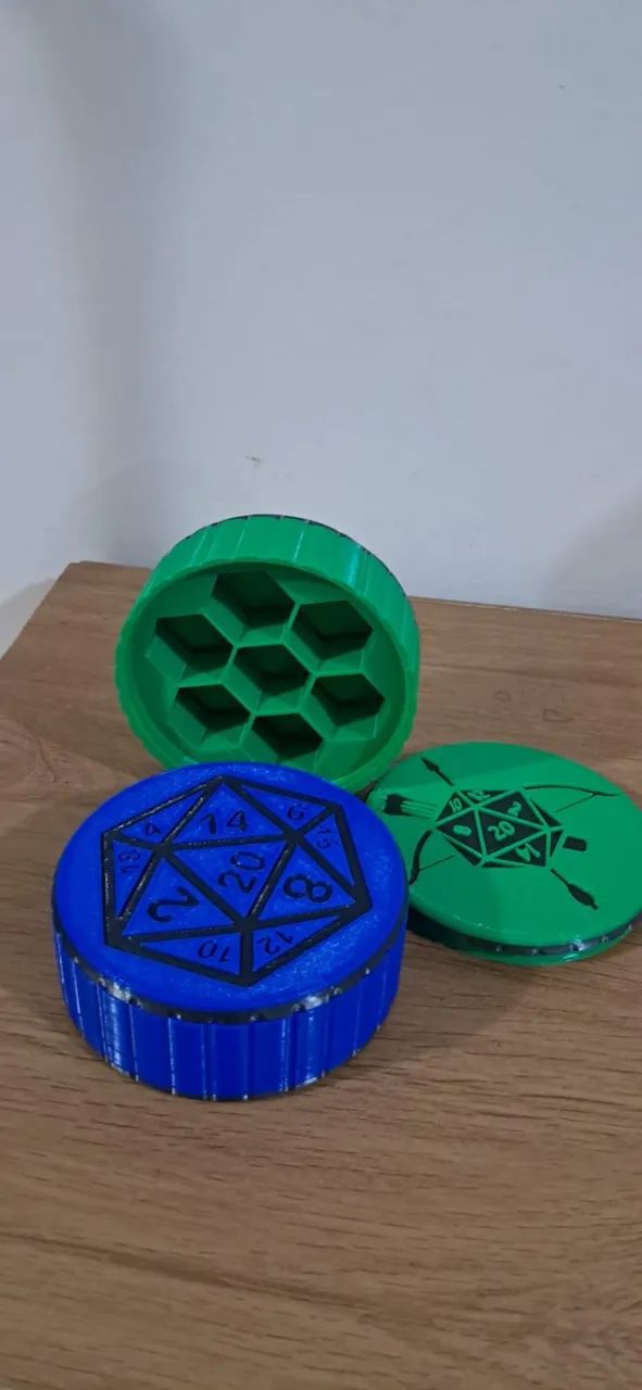 Porta Dados RPG com Compartimentos (Dice Box Temática) - Foto 3