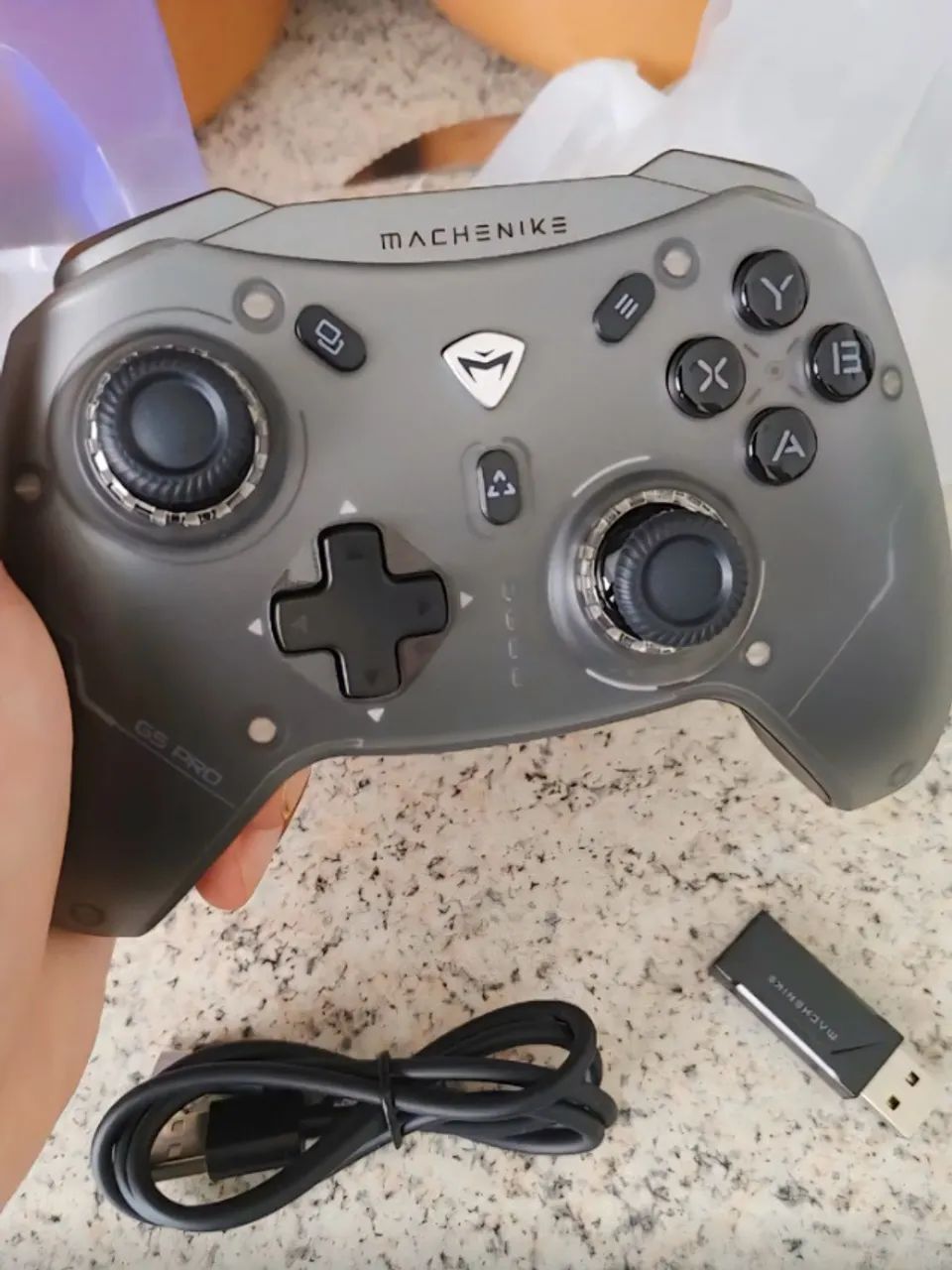 Controle Gamer Sem Fio Machenike G5 Pro - Foto 5