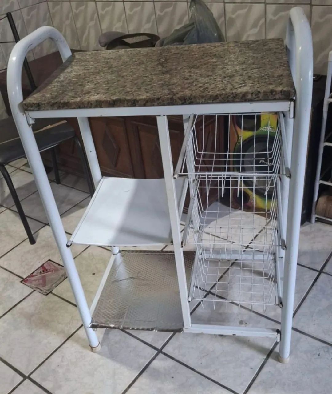 fruteira suporte microondas 