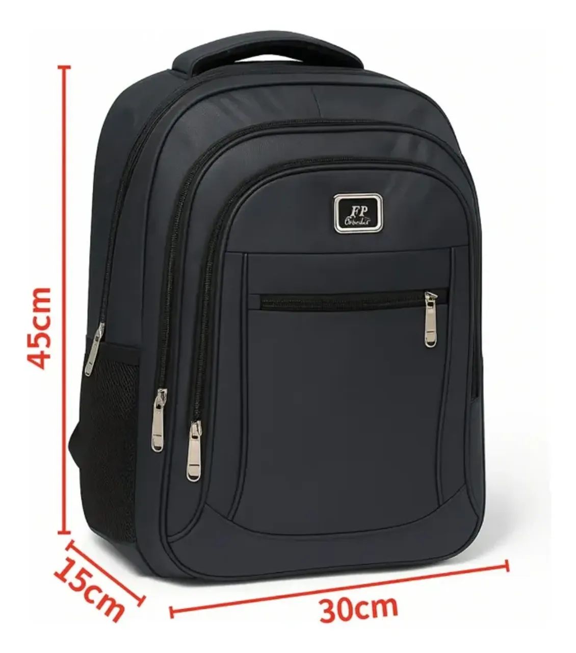 Mochila Grande Alça Reforçada Resistente Faculdade Trabalho - Foto 3