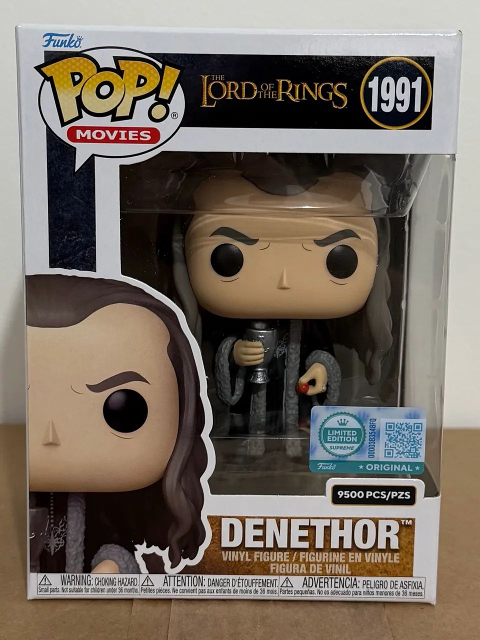 Funko Denethor Senhor dos Anéis (LOTR) Limitado 9500 peças 