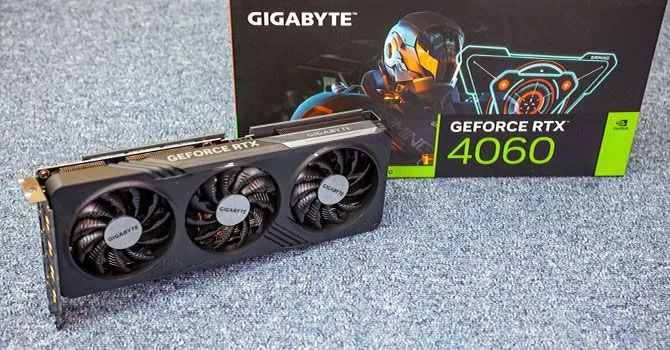 Rtx4060 gigabyte triple fan