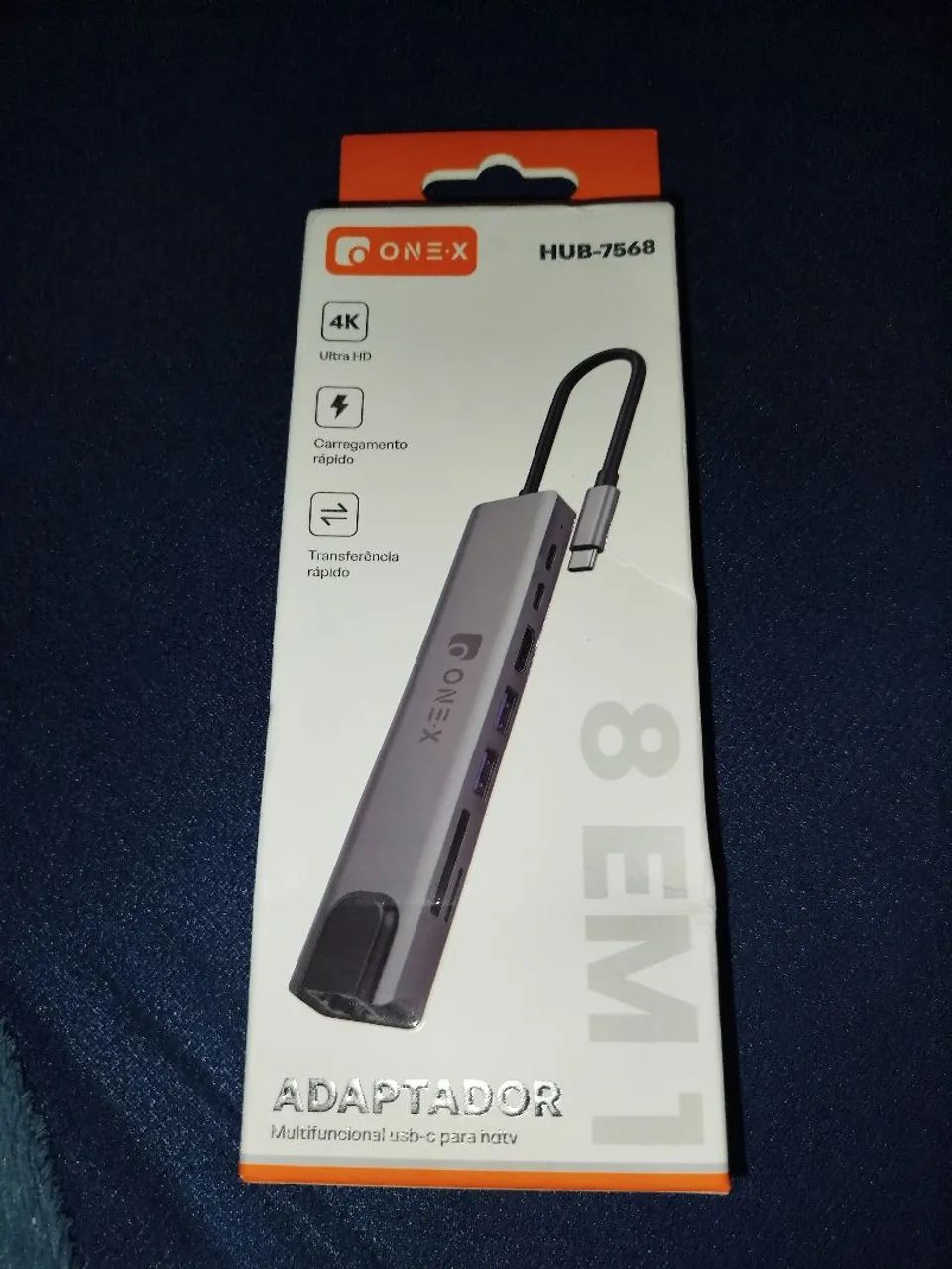 Hub Type- C  8 em 1
