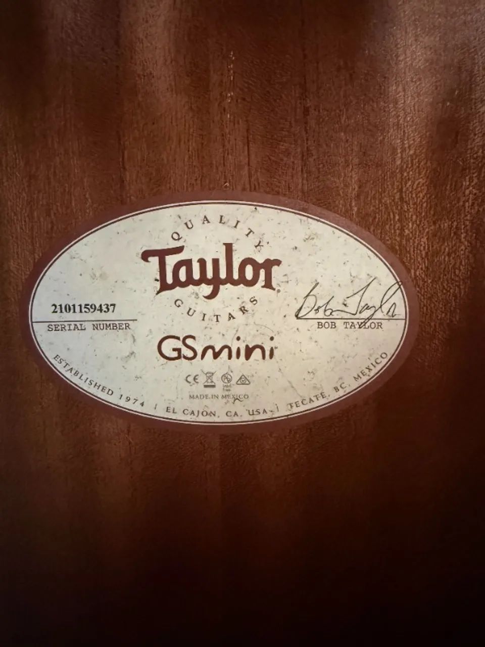 Violão Taylor GS Mini-e Koa Eletroacústico + Case Original - Foto 4