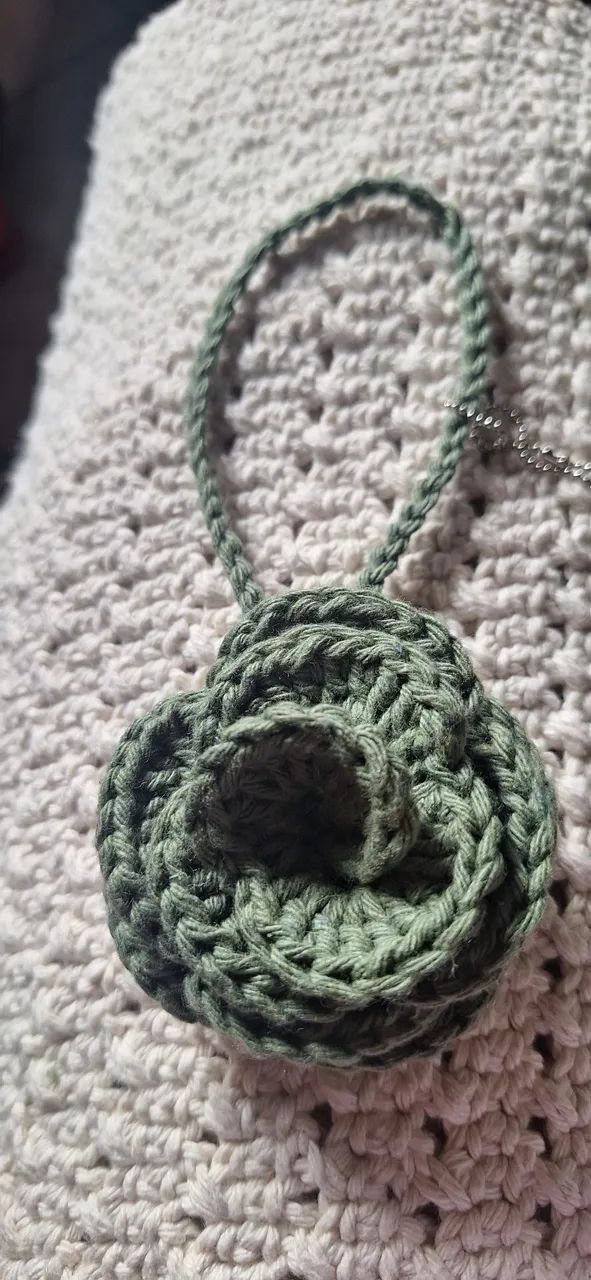 Bolsa de crochê  - Foto 4