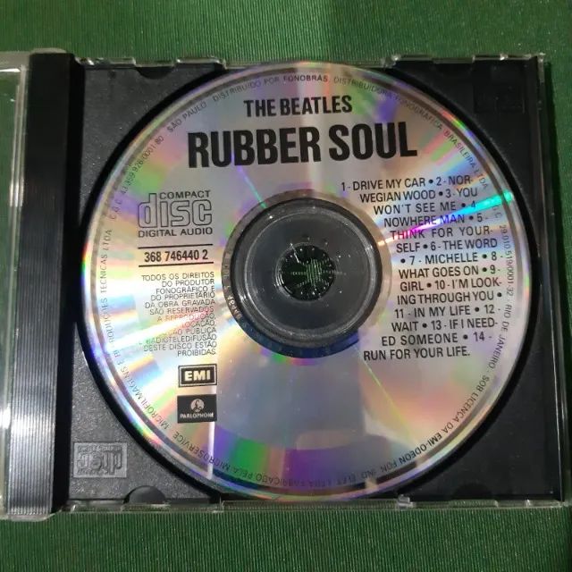Cd The Beatles - Rubber Soul - Cd com box e sem encarte - Foto 2