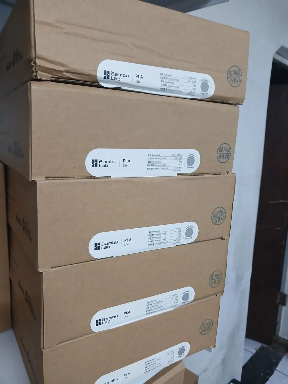 Filamentos Pla Bambu Lab 1kg (Com carretel e Refil) - Foto 5