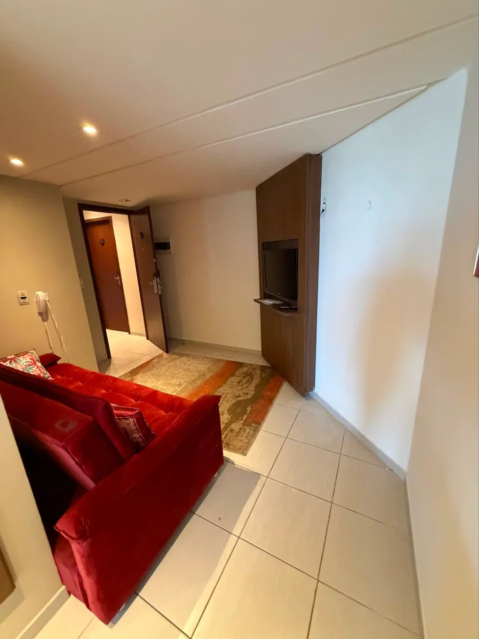 Alugo Apartamento 1 Quarto com Vista Mar - Foto 5