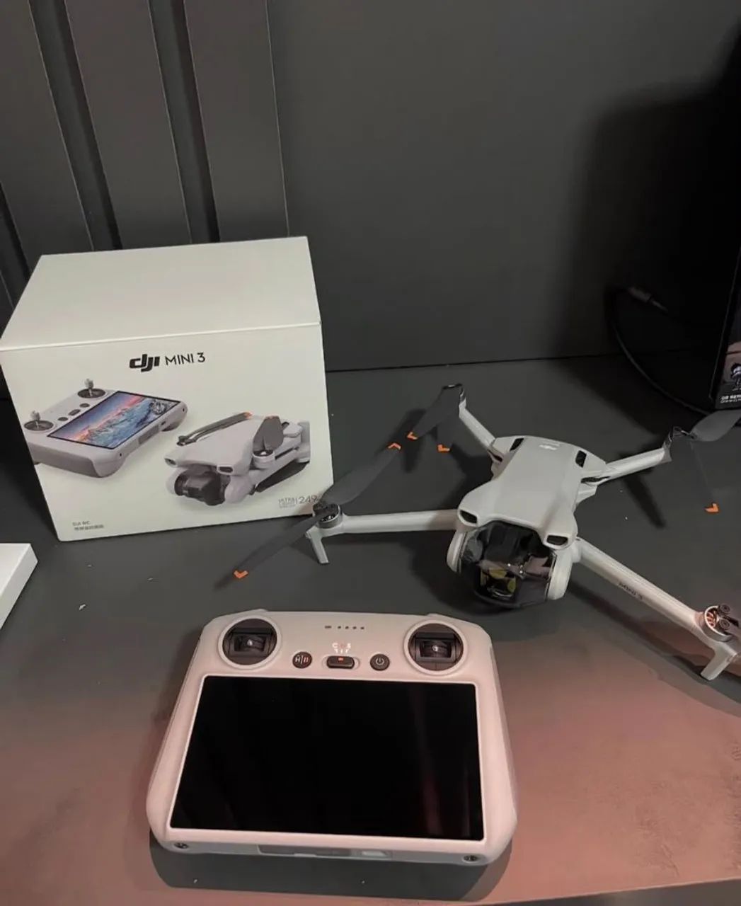 drone mini 3 com tela