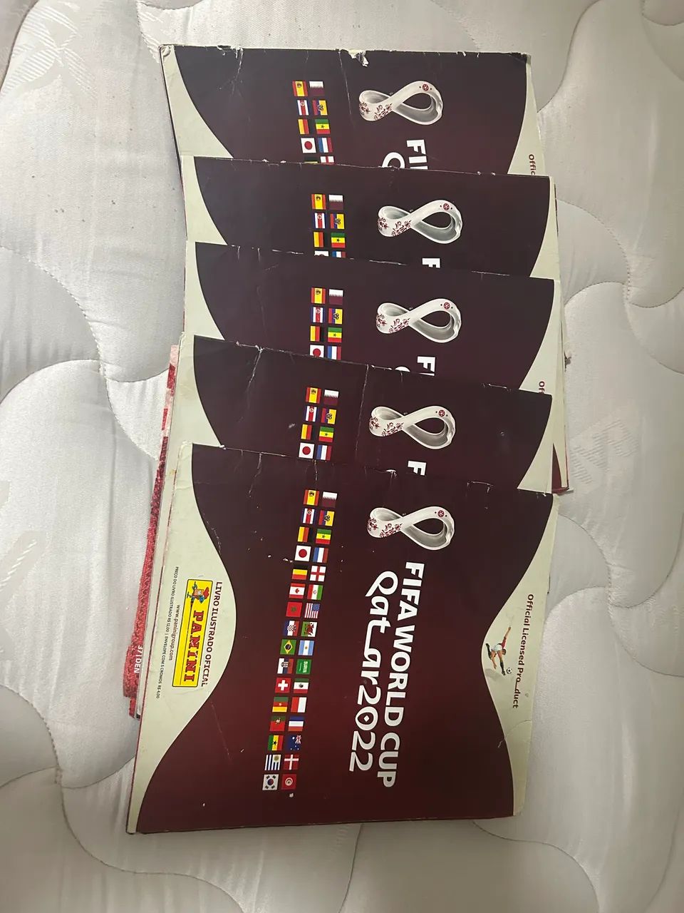 Álbuns Copas 2014 / 2018 / 2022