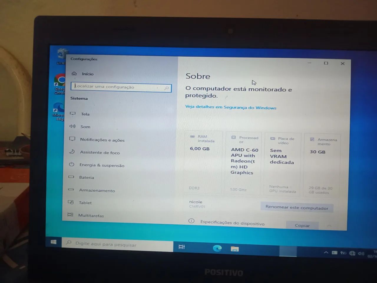 Notebook positivo  - Foto 5